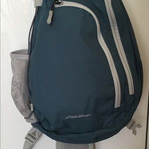 Eddie Bauer Sling Backpack/ New no tags
